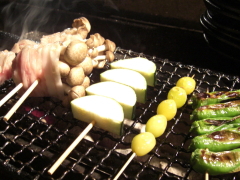 野菜の肉巻き・野菜焼き